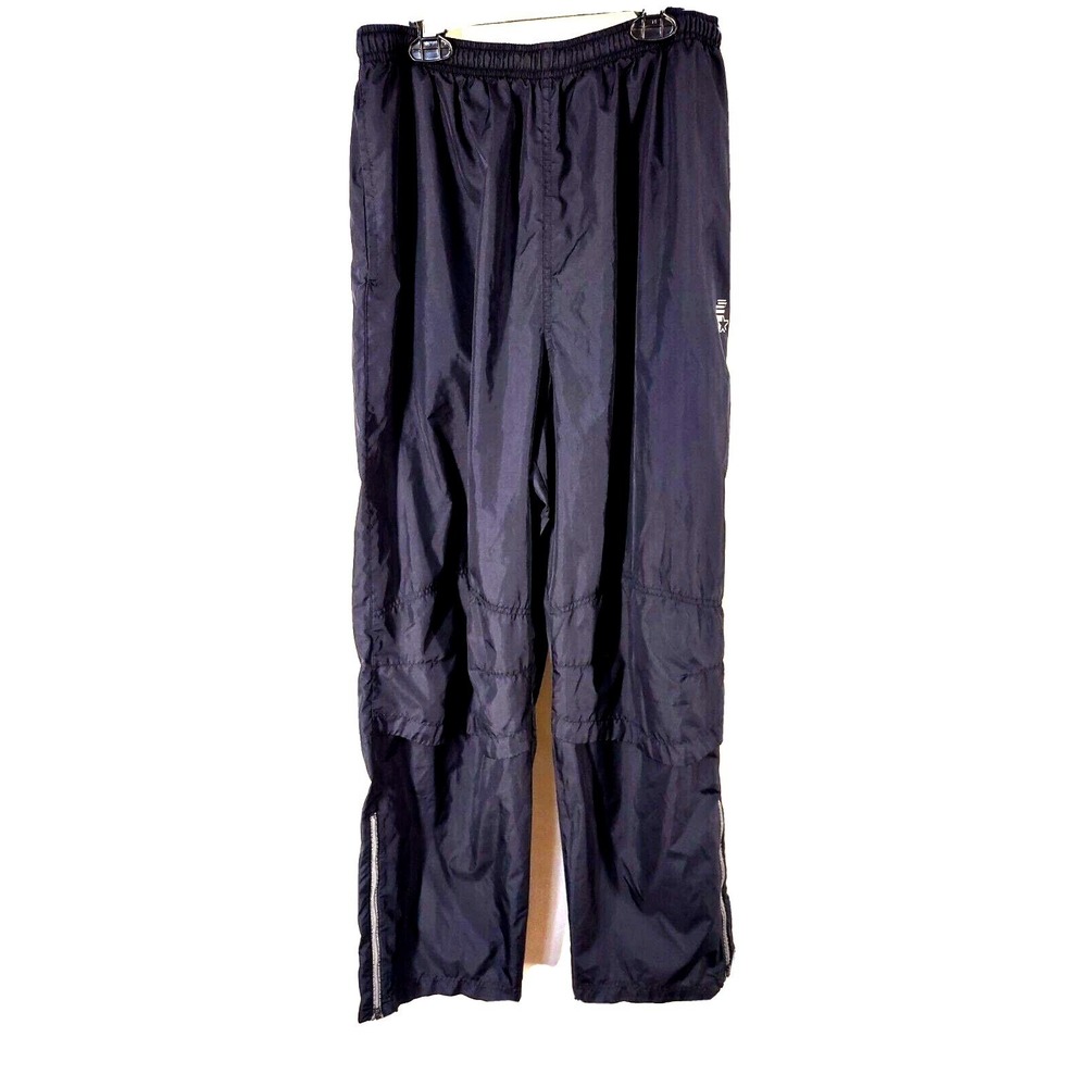 Starter Track Pants Large Mens Streetwear Gorp Core Navy Blue Relaxed Fit Logo